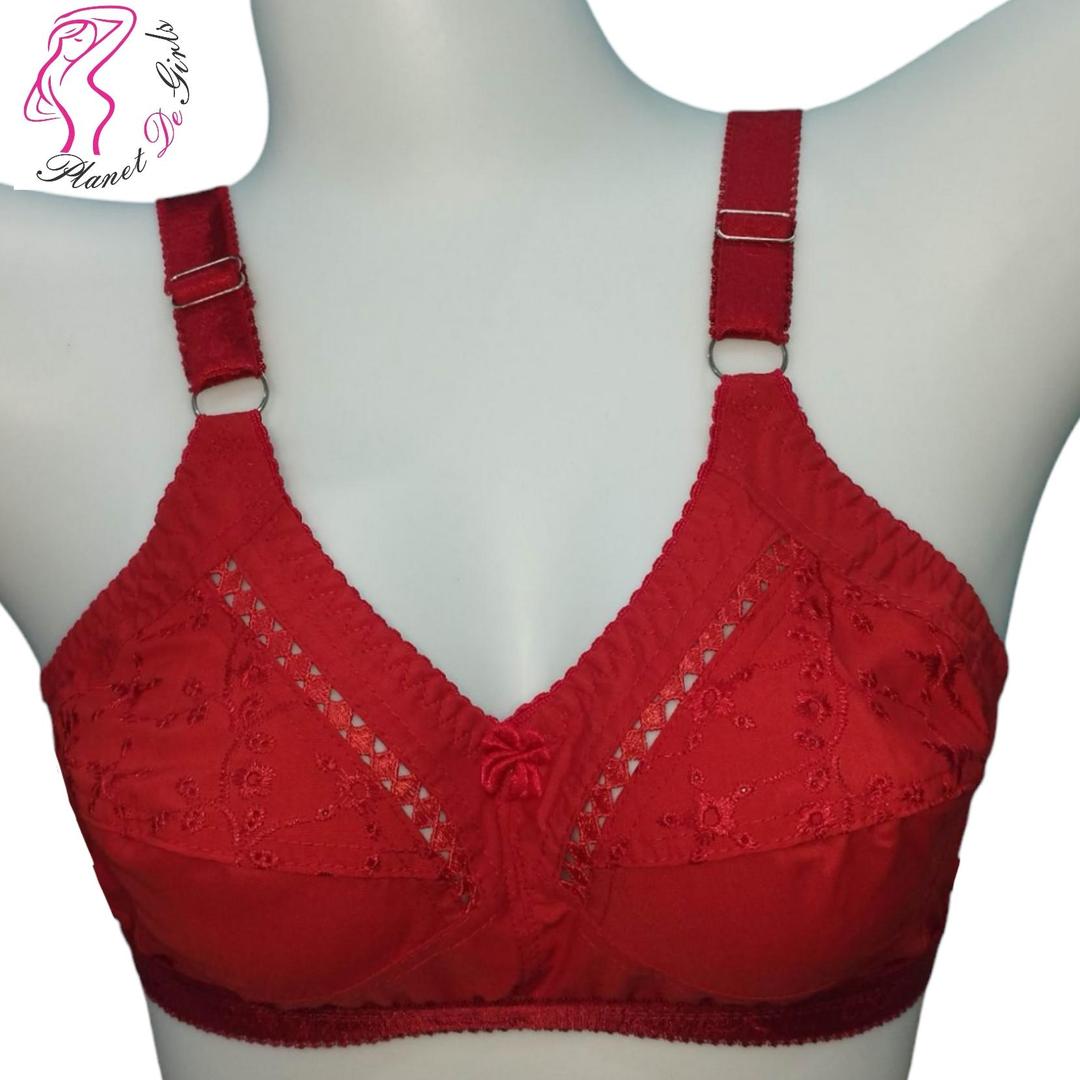 1 Pc Cotton Lace Padded Bra