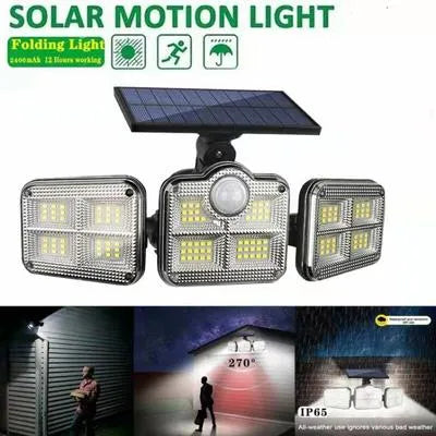 Motion Sensor Solar Wall Lamp Split