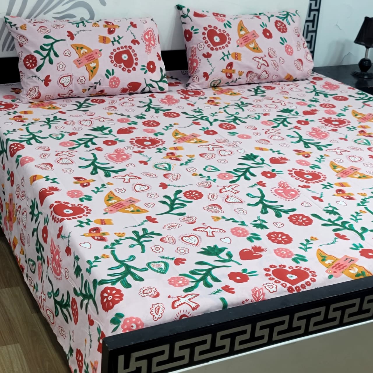 Export Quality Pure Cotton Double Bedsheets