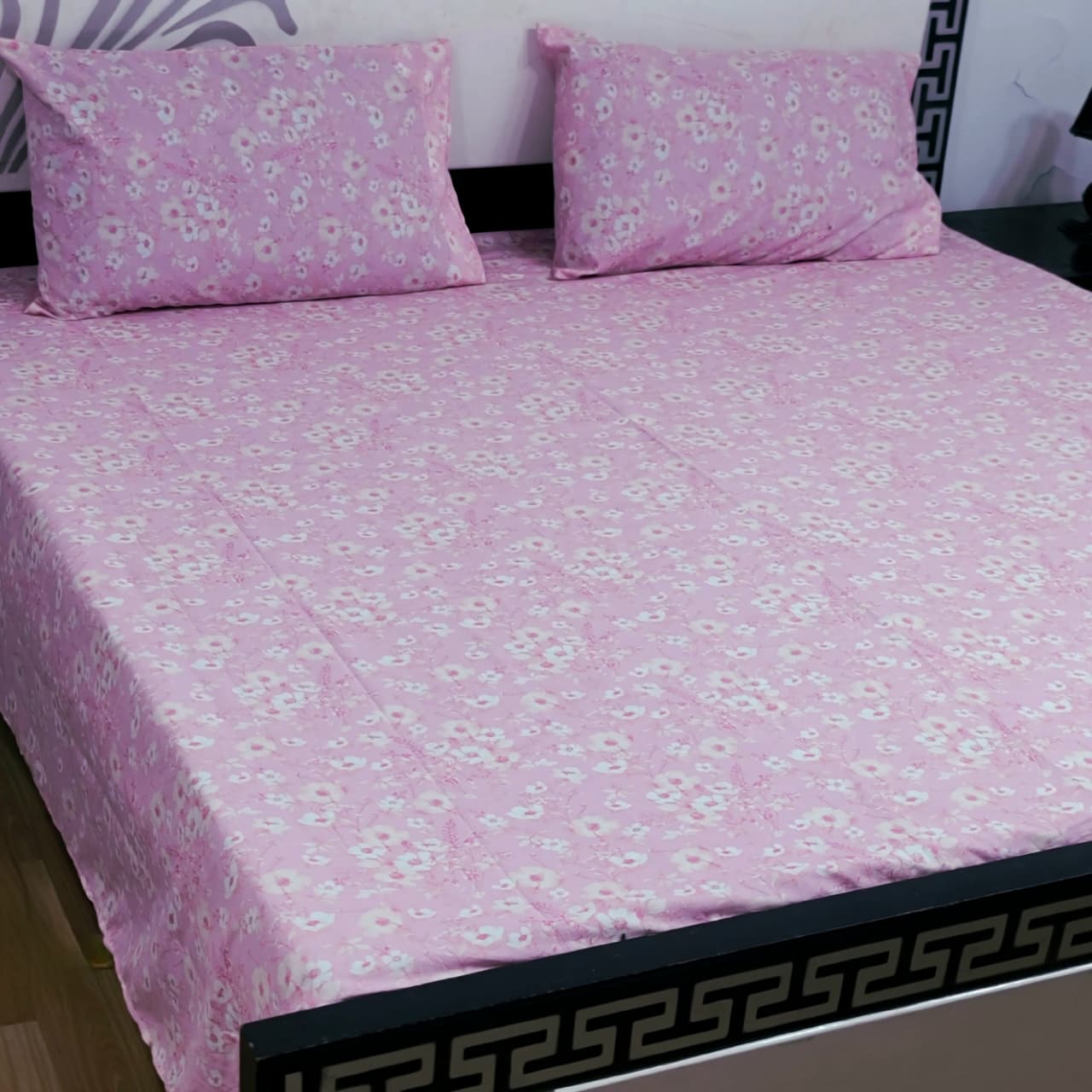 Export Quality Pure Cotton Double Bedsheets