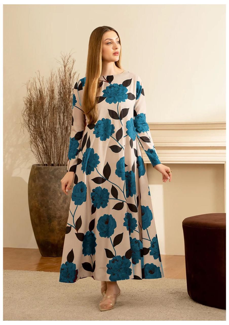 Woman Unstich Shamooz Fabric Silk 3pc
