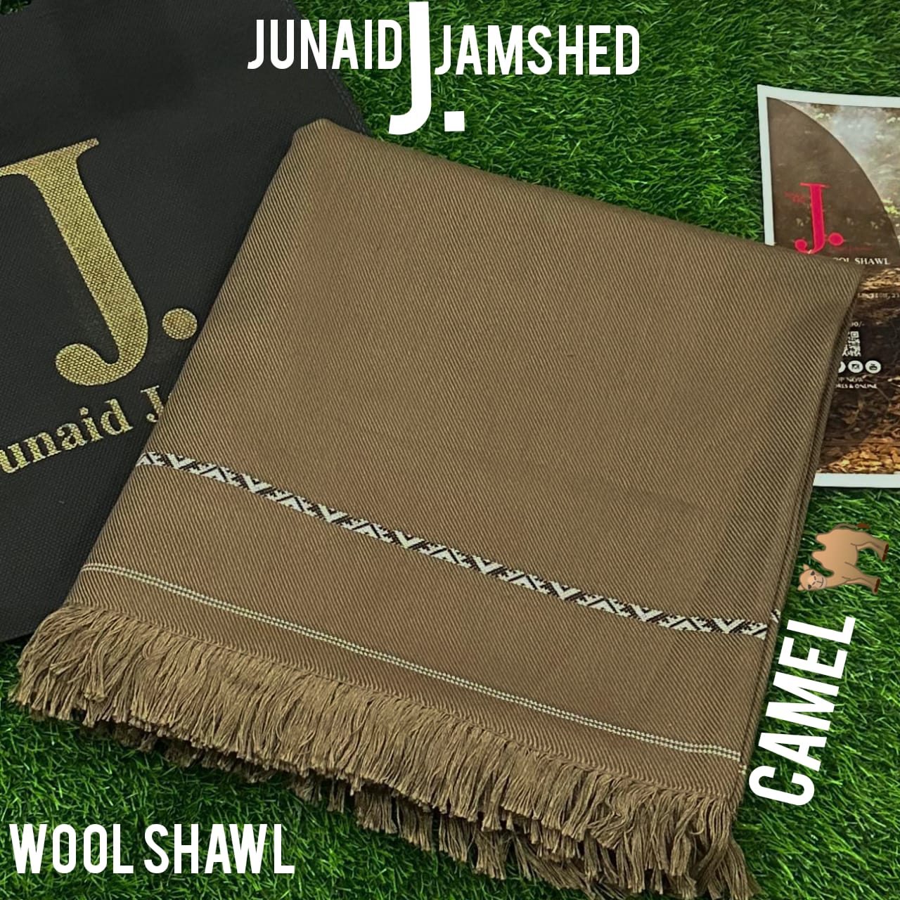 Man j. shawl Pure Suti Woollen Ready to Wear
