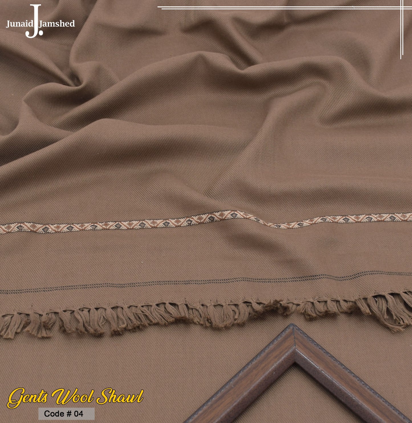 Man j. shawl Pure Suti Woollen Ready to Wear