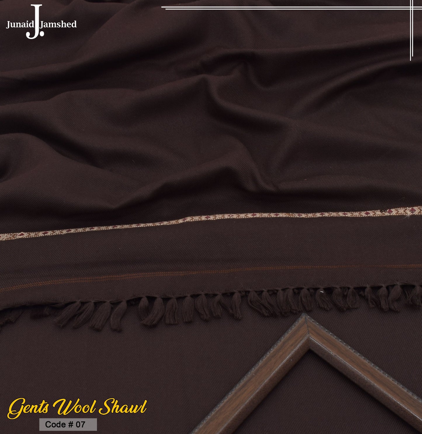 Man j. shawl Pure Suti Woollen Ready to Wear