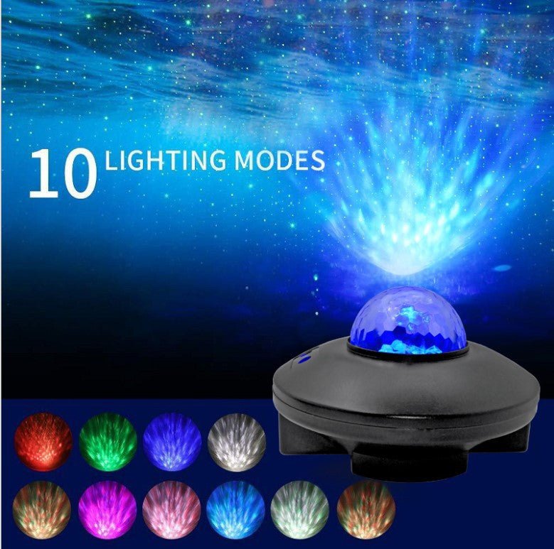 Bluetooth Starry Sky Watermark Light Voice Control Laser Laser Light