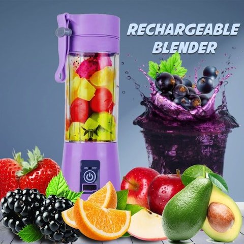 DLC Portable USB Rechargeable Mini Blender for Smoothies and Juices
