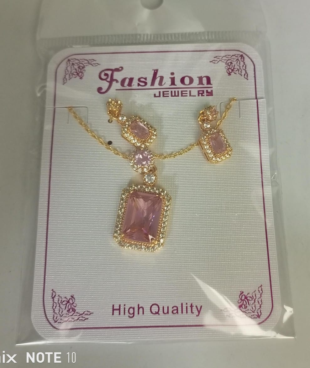 Luxurious Royal Gemstone Necklace & Earring Set - Elegant Women's Jewelry Gift