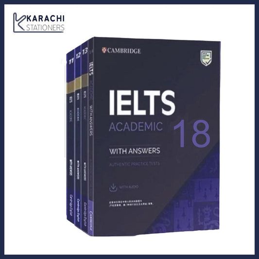 Cambridge 18 (1-18) Ielts Academic Set + Qr Code