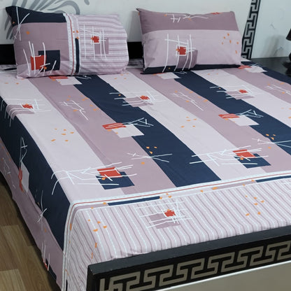 Export Quality Pure Cotton Double Bedsheets