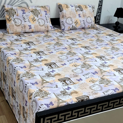 Export Quality Pure Cotton Double Bedsheets