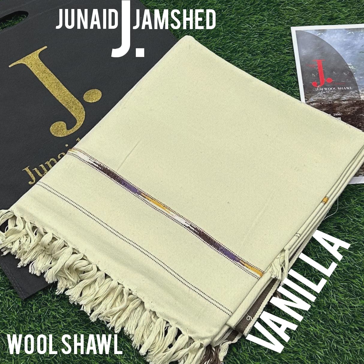 Man j. shawl  Pure Suti Woollen Ready to Wear