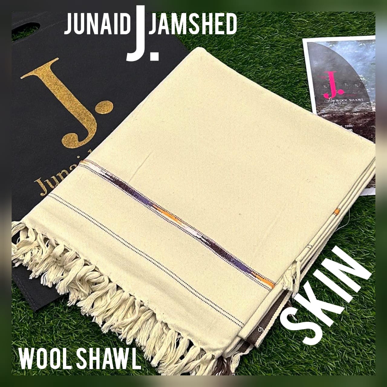 Man j. shawl  Pure Suti Woollen Ready to Wear