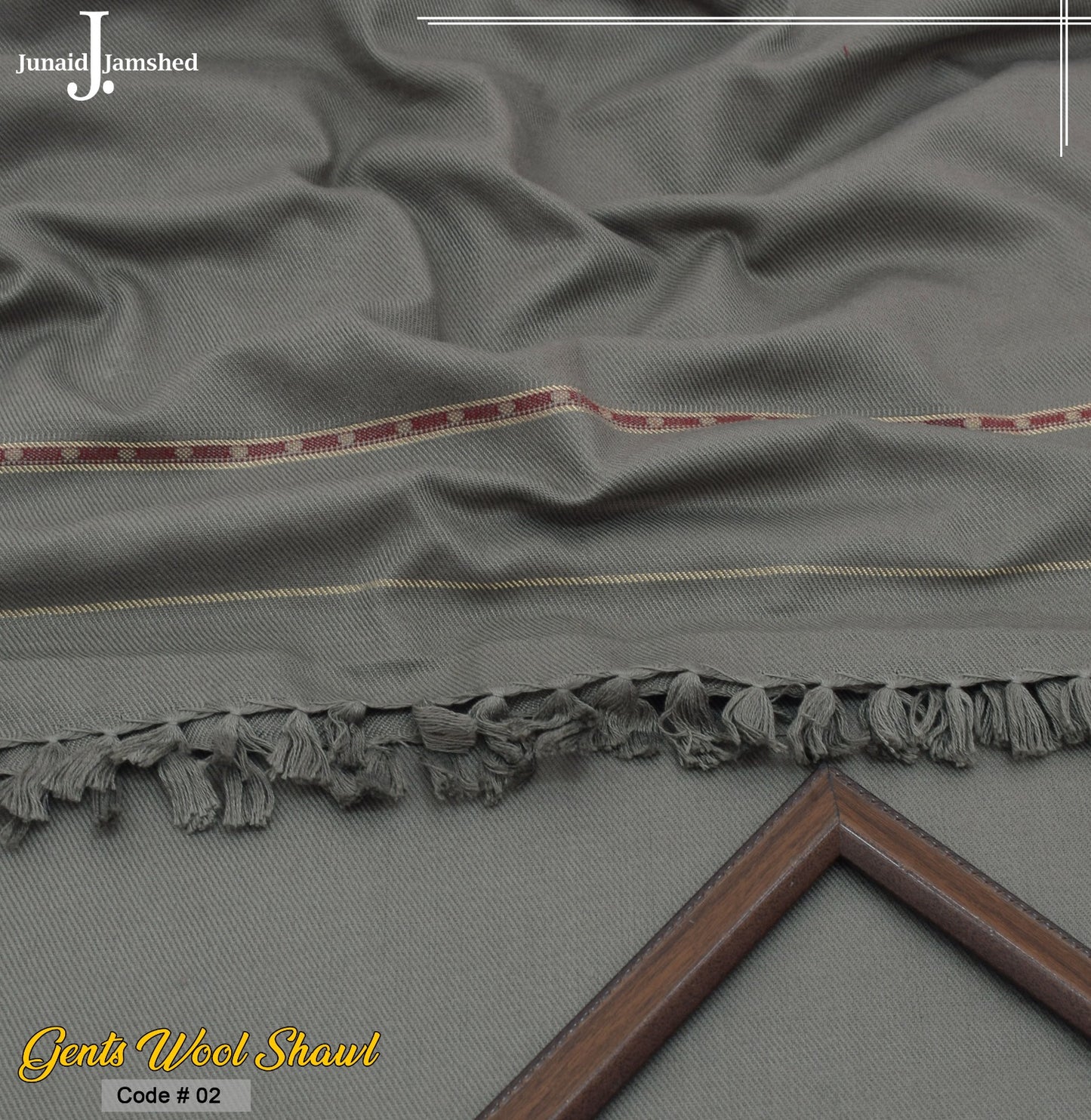 Man j. shawl  Pure Suti Woollen Ready to Wear