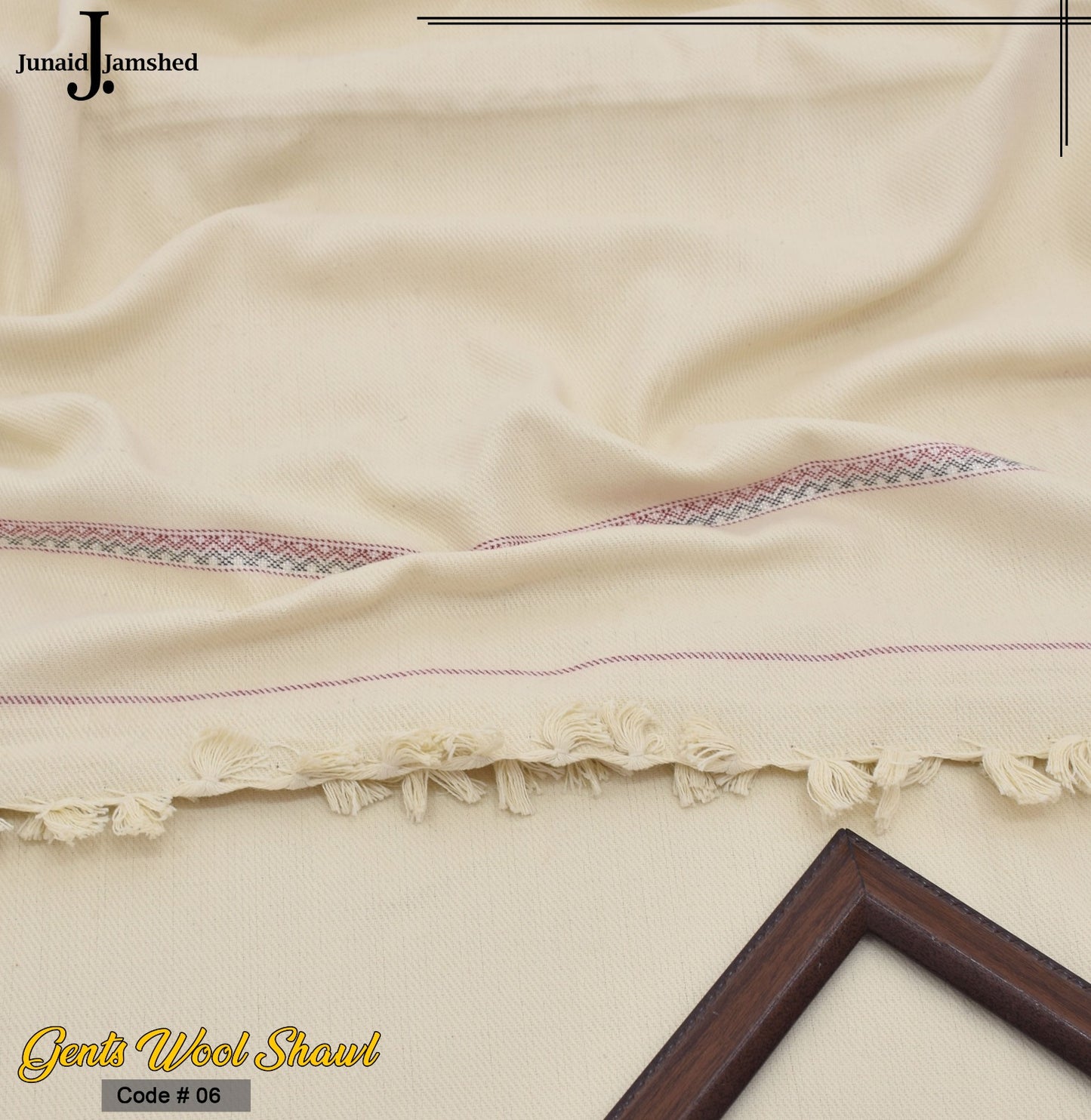 Man j. shawl  Pure Suti Woollen Ready to Wear