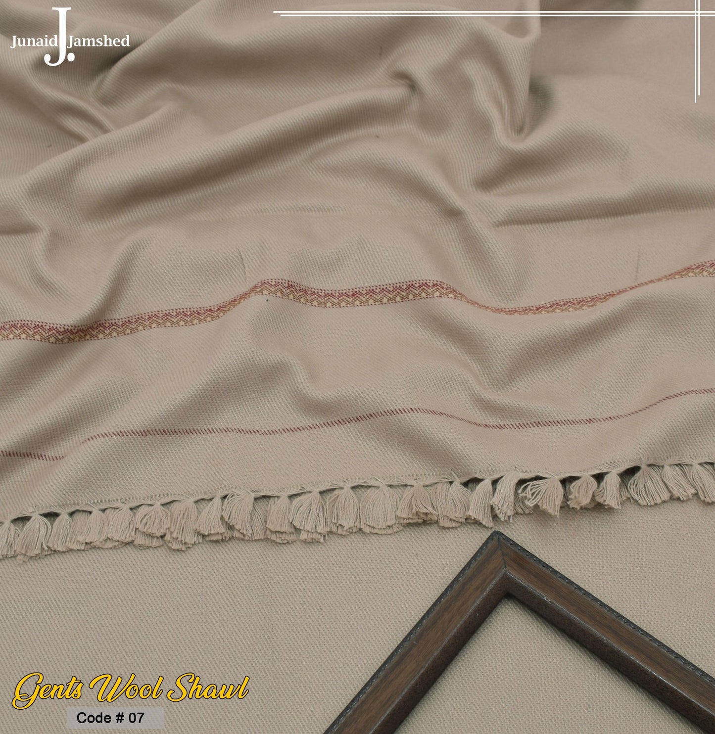 Man j. shawl  Pure Suti Woollen Ready to Wear
