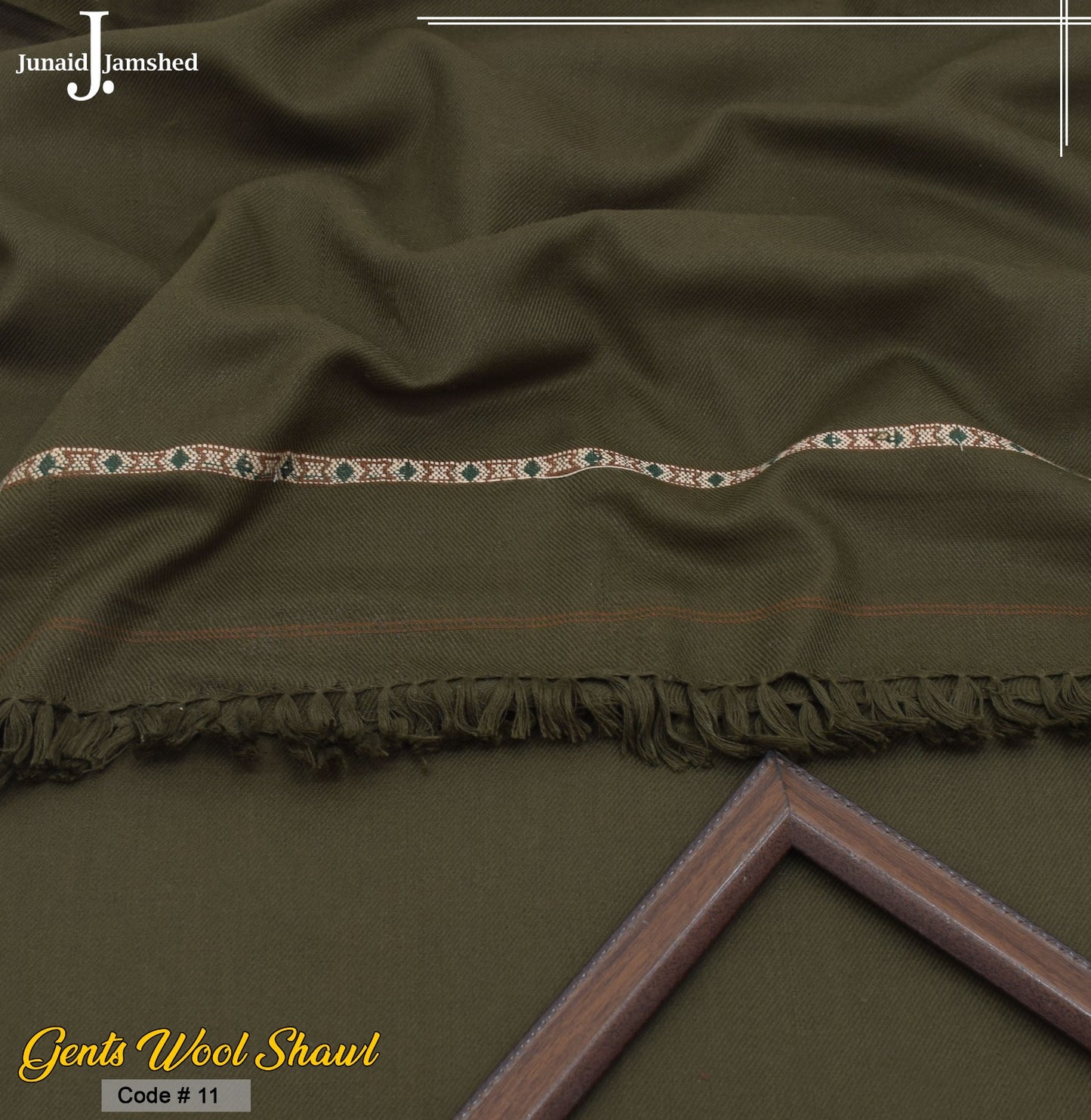 Man j. shawl  Pure Suti Woollen Ready to Wear