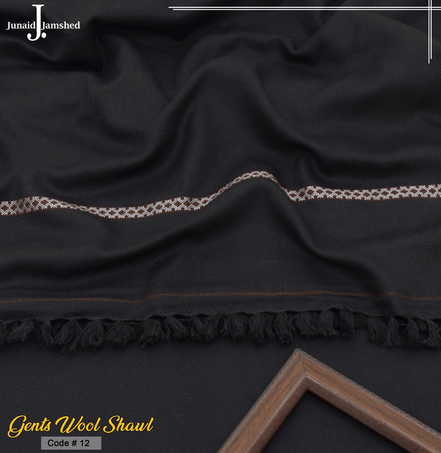 Man j. shawl  Pure Suti Woollen Ready to Wear