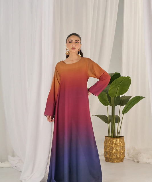 Shamooz Silk Fabric 3pc Silk digital printed Dupaata&nbsp