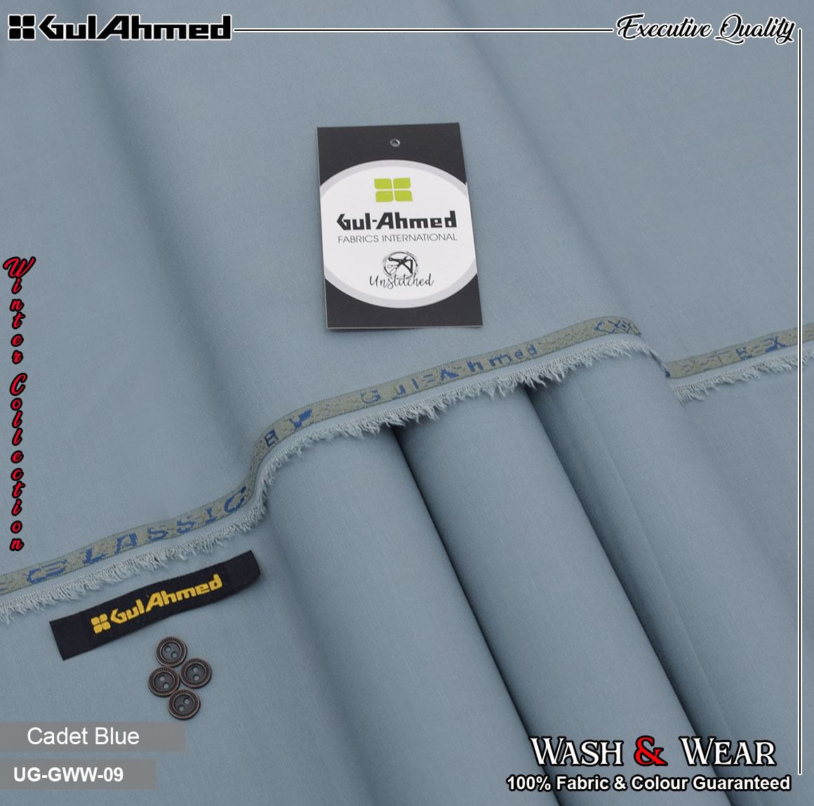 Gull Ahmad Four Seasonal Winter Wash &amp; Wear Collection Gents 2025