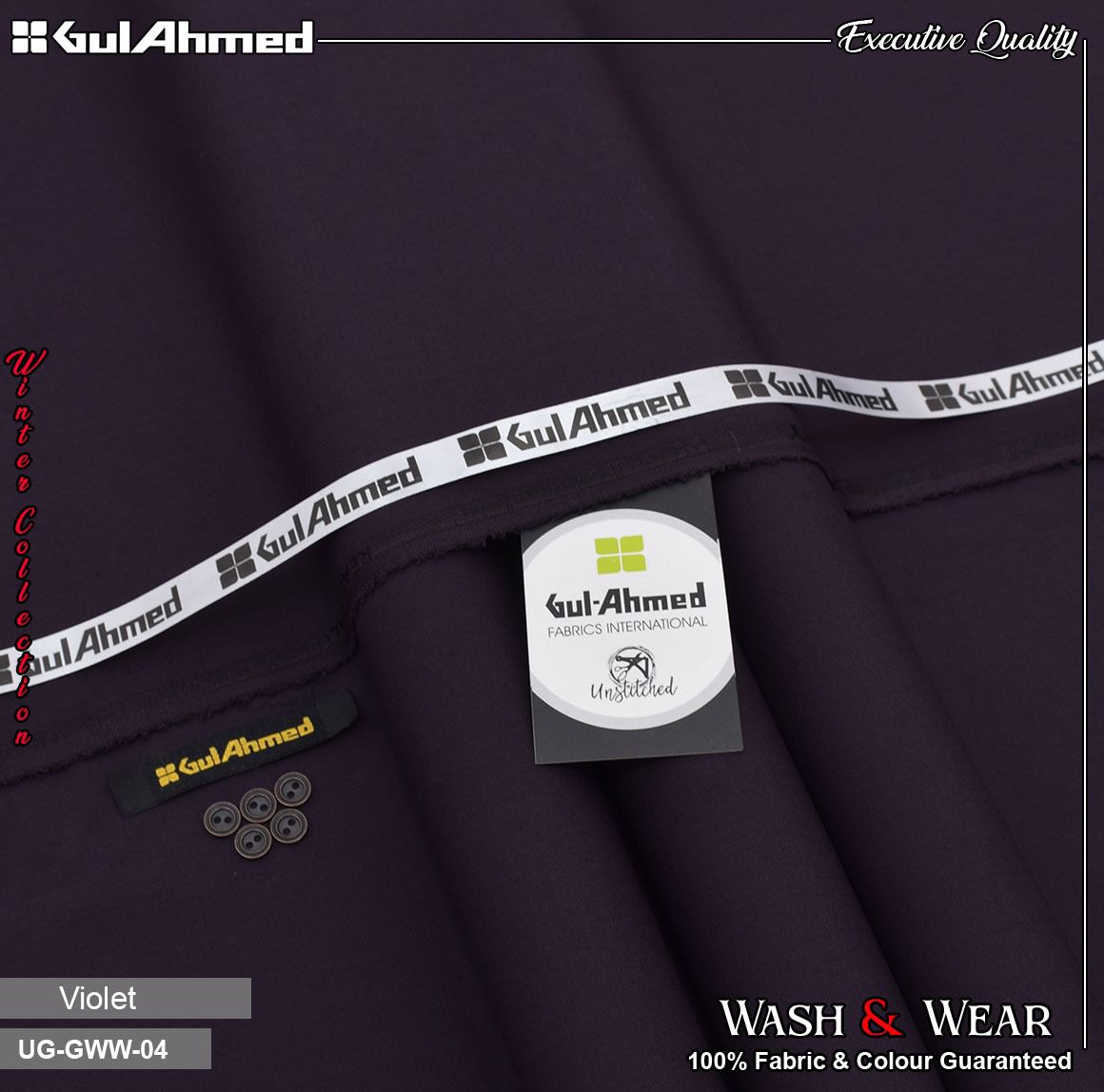 Gull Ahmad Four Seasonal Winter Wash &amp; Wear Collection Gents 2025