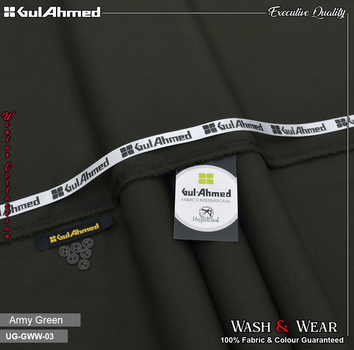 Gull Ahmad Four Seasonal Winter Wash &amp; Wear Collection Gents 2025