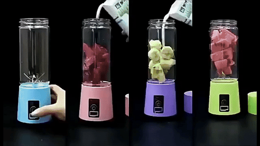 DLC Portable USB Rechargeable Mini Blender for Smoothies and Juices