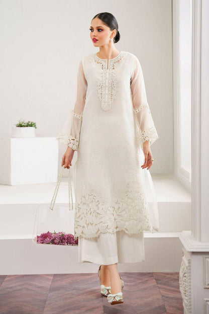 EMBROIDED ORGANZA SUIT