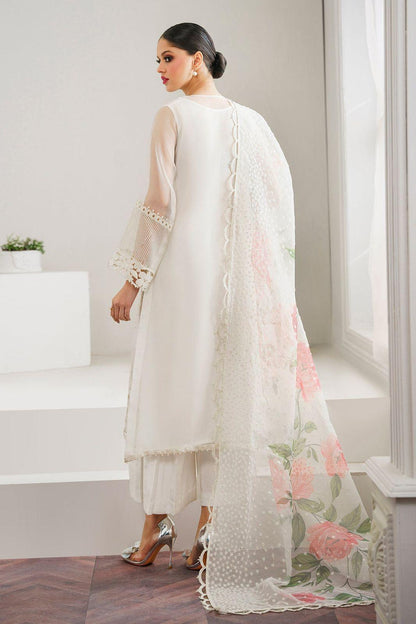 EMBROIDED ORGANZA SUIT