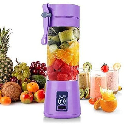 DLC Portable USB Rechargeable Mini Blender for Smoothies and Juices
